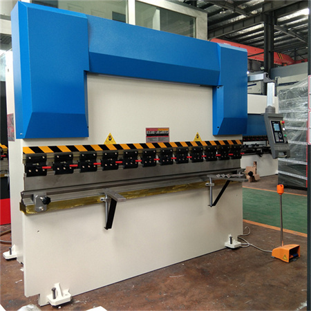 Κατασκευαστής Κίνας 125 τόνων CNC Υδραυλική μηχανή κάμψης μεταλλικών πλακών υδραυλικό φρένο πίεσης 3 αξόνων