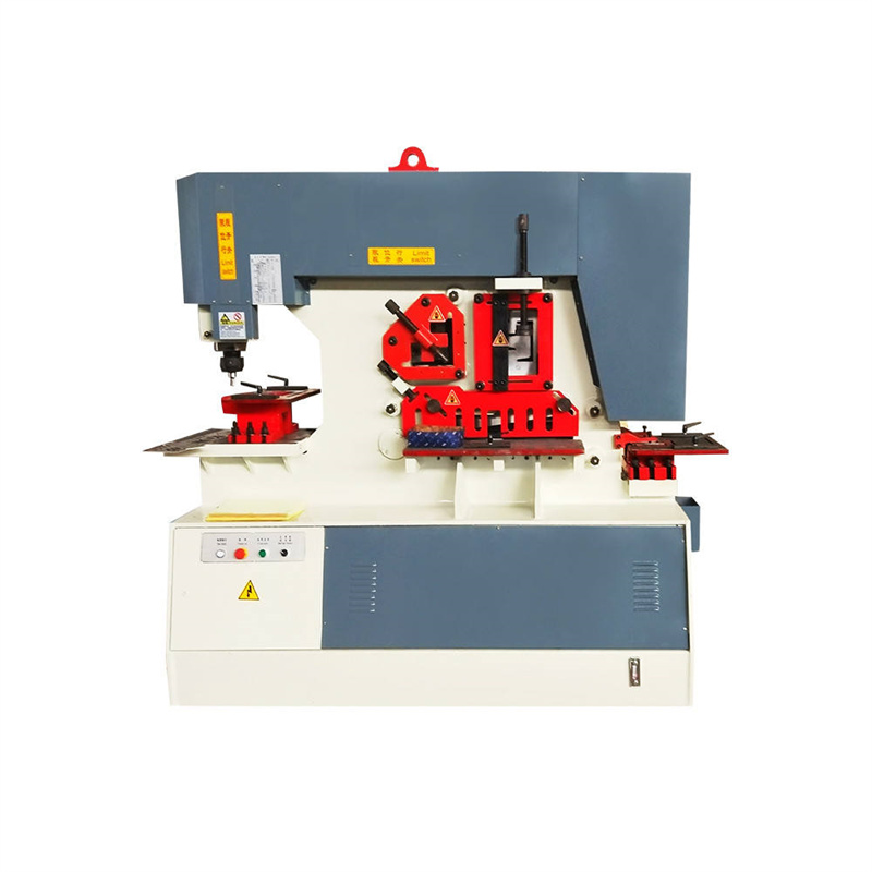 Υψηλής ποιότητας πλάκα κάμψης Cnc Hydraulic Iron Worker Machine Punching Press Machine