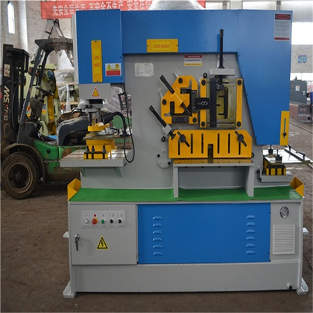 APEC CNC Ευρέως χρησιμοποιούμενη Hydraulic Ironworker, μηχανή διάτρησης και κοπής υδραυλική μηχανή κοπής χαλύβδινων ράβδων σιδηρουργίας