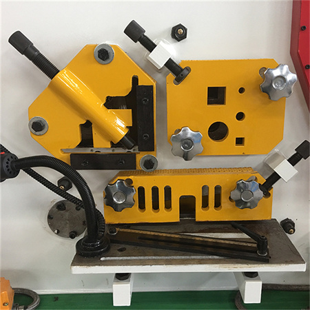 Q35Y Hydraulic Ironworker Συνδυασμένη μηχανή διάτρησης και κοπής Κάμψη και εγκοπή