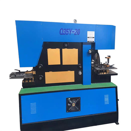 Q35Y-50 Hydraulic Ironworker for Plain Punching and Angle Iron Shearing CNC 12 CE Hydraulic Press
