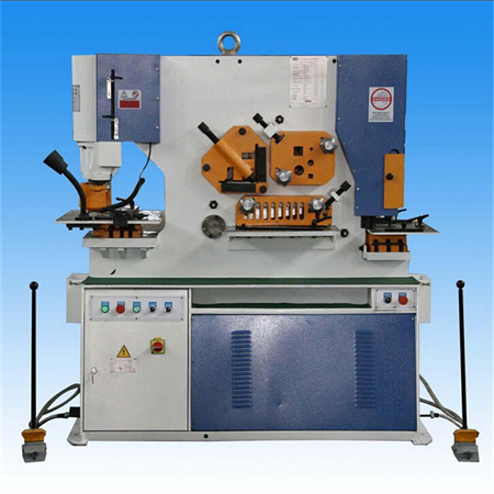 Press Ironworker Hydraulic Press and Shears Ironworker Tools Συνδυασμένη μηχανή διάτρησης και κοπής/μεταχειρισμένο υδραυλικό κούρεμα