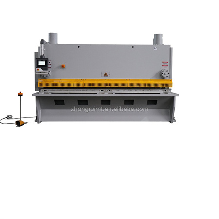 Βολική και εύκολη λειτουργία 8*3200MM CNC κουρευτική μηχανή QC12Y με συσκευή μέτρησης γωνίας