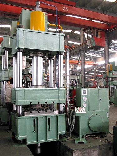 Μηχανήματα διάτρησης μεταλλικών τρυπών Βαθύ Σχεδιασμό 100 Τόνων Μηχανή Υδραυλικής Πρέσσας τεσσάρων στηλών